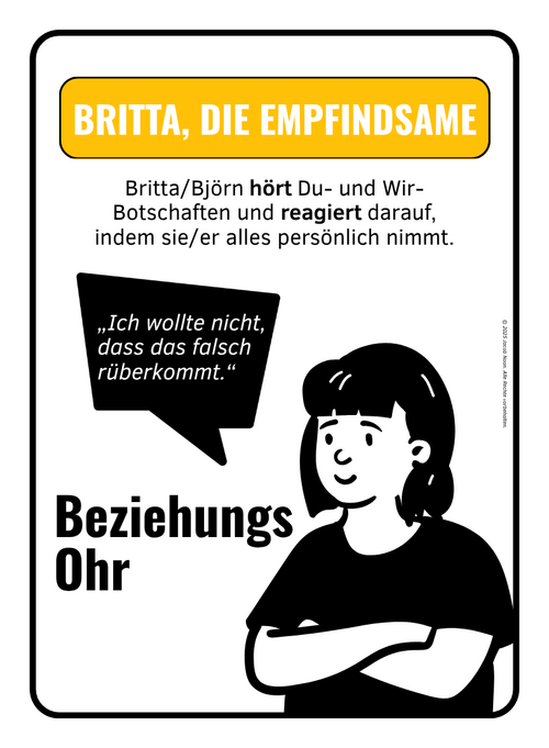 Britta, die Empfindsame