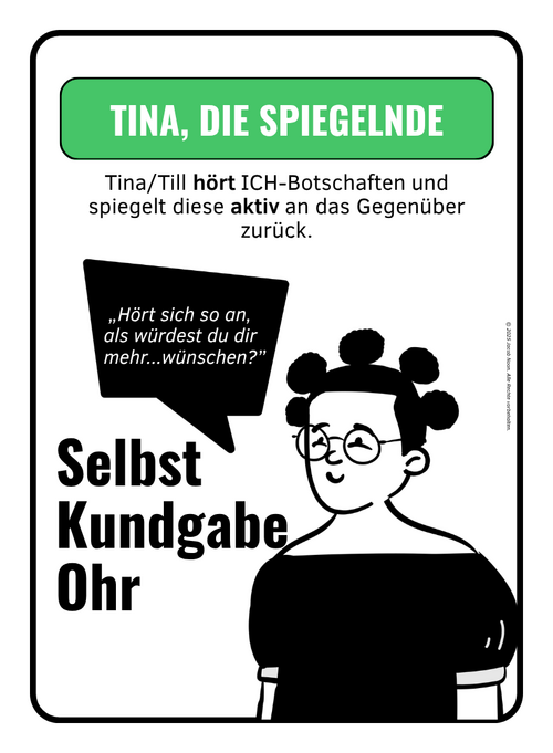 Tina, die Spiegelnde